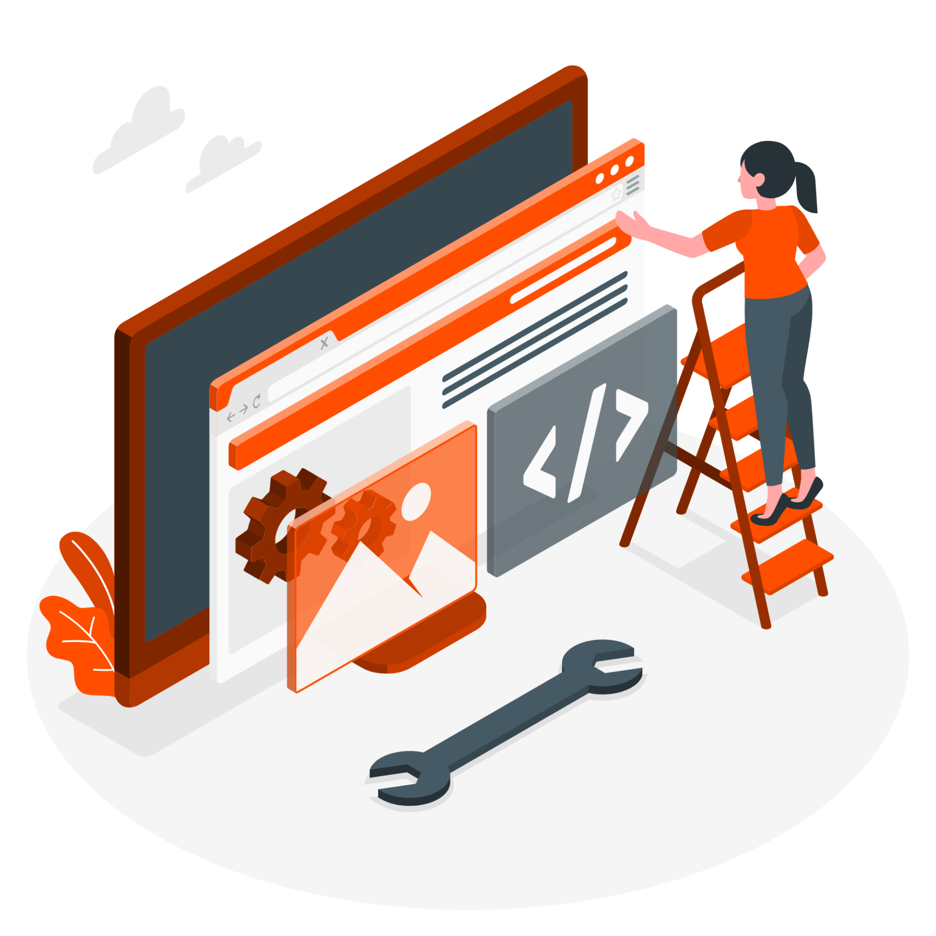 https://storyset.com/illustration/website-setup/amico projektowanie aplikacji internetowych - developing web applications